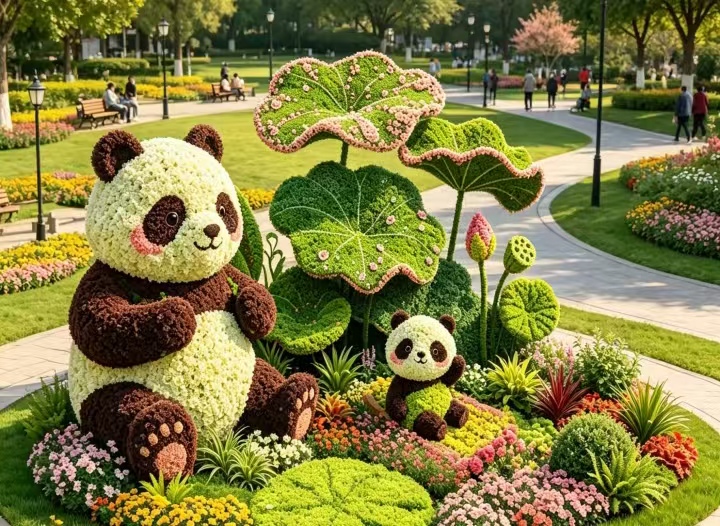 尚瑞景-匠心造景，让绿雕艺术尽情绽放